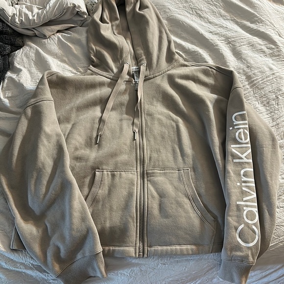 Calvin Klein Zip Up Hoodie - Picture 1 of 3